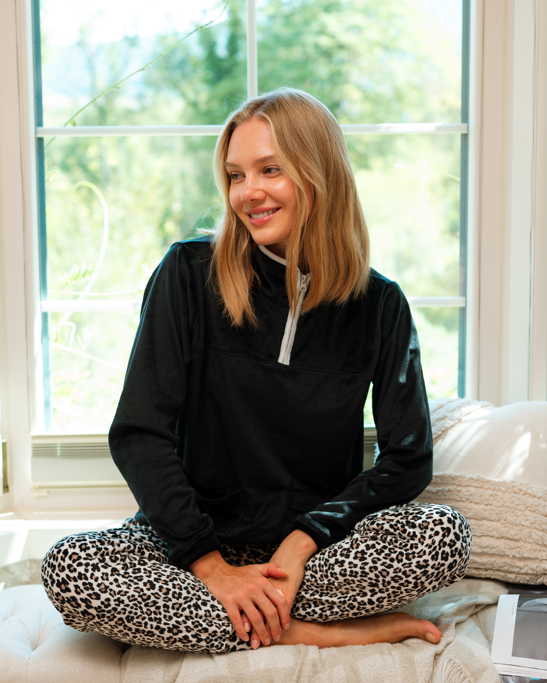 بيجاما قطيفه بسوستة