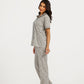 Women's Short Sleeve Pajama Set with Pants