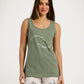 Women's sleeveless pajama with shorts