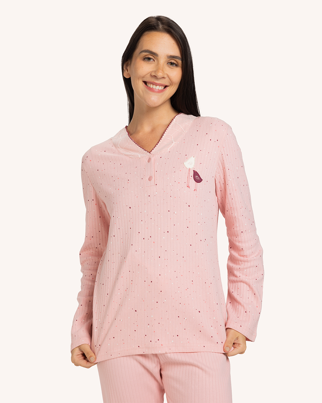 بيجاما حريمى كم بنطلون عصفورتين