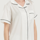 Women's half-sleeved pajama with shorts