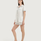 Women's half-sleeved pajama with shorts