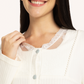 PYJAMA BRODEHE De Dentelle Avec Un Beurre