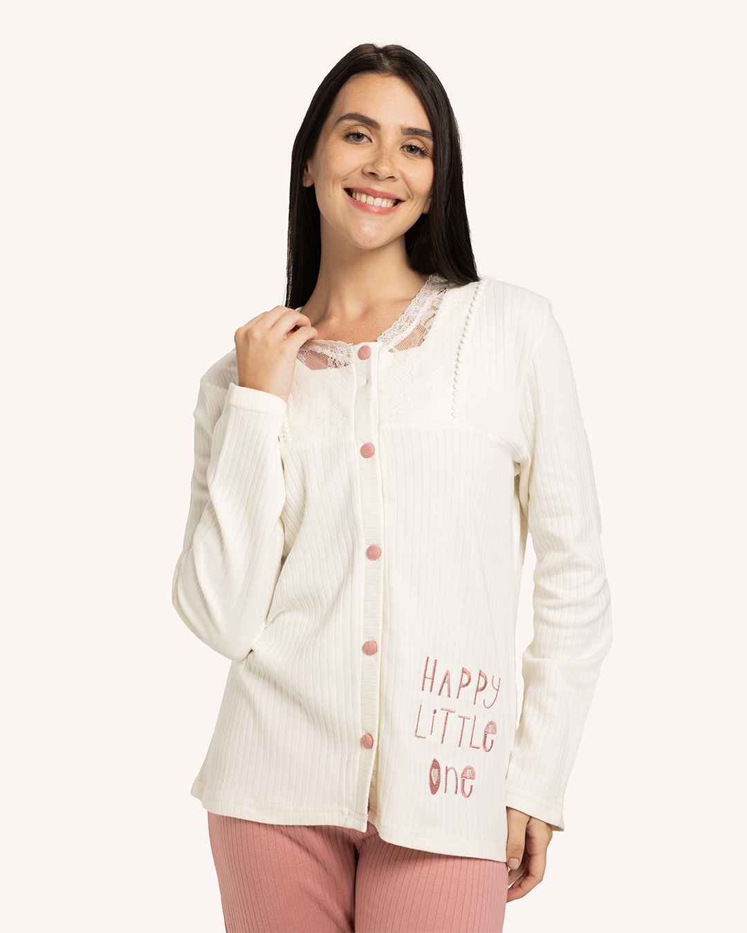 PYJAMA BRODEHE De Dentelle Avec Un Beurre