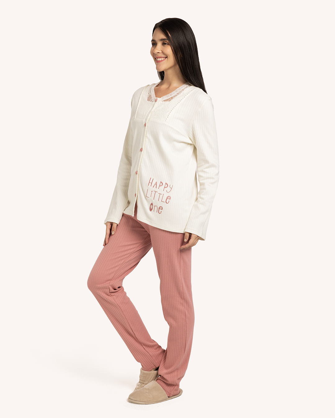 PYJAMA BRODEHE De Dentelle Avec Un Beurre