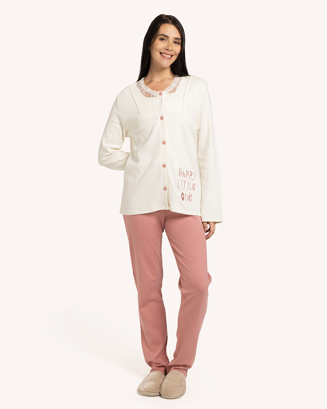 PYJAMA BRODEHE De Dentelle Avec Un Beurre