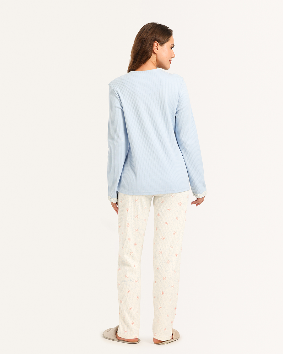 بيجاما حريمى كم بنطلون شرايط دانتيل