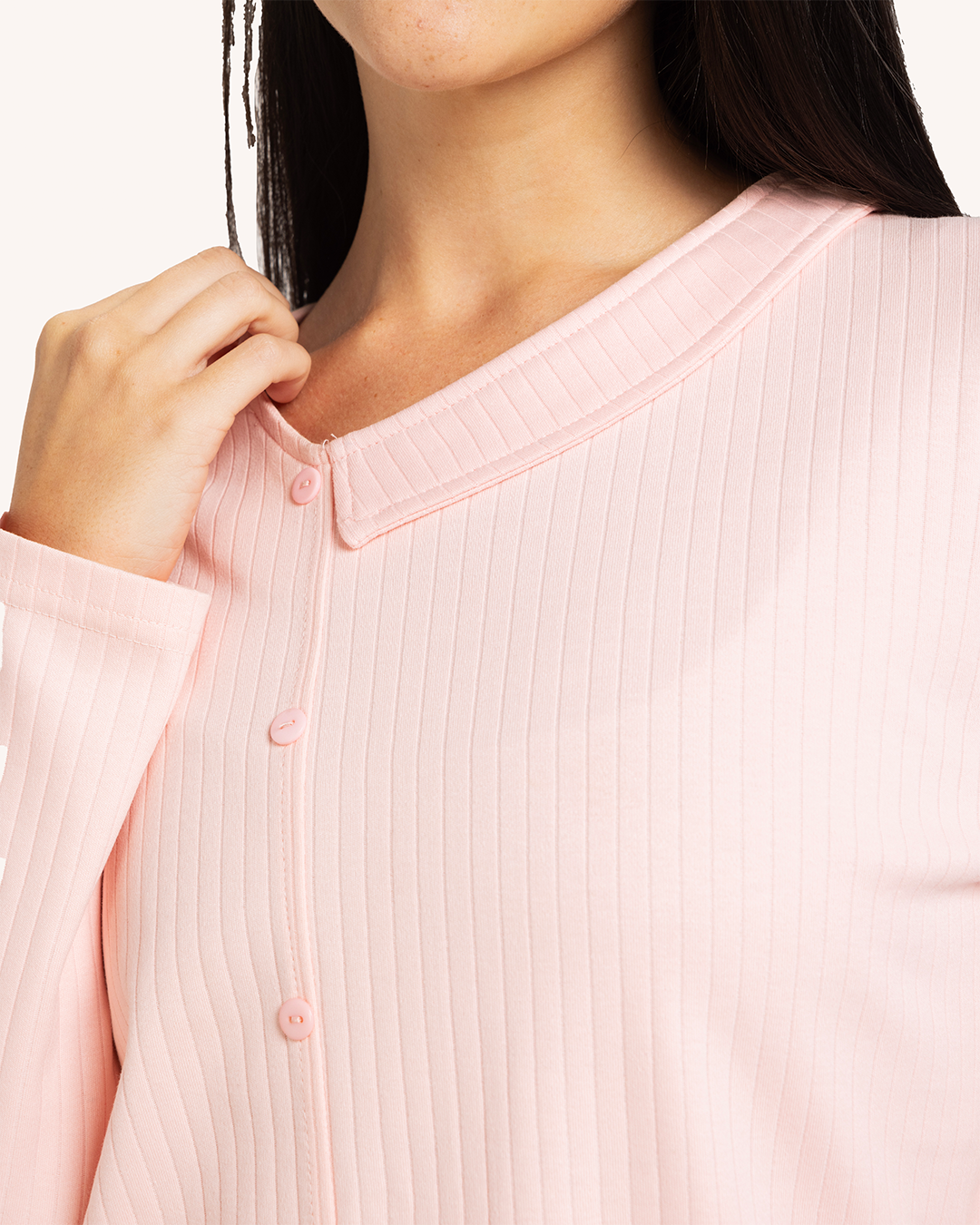 بيجاما حريمى كم نص ياقه بنطلون