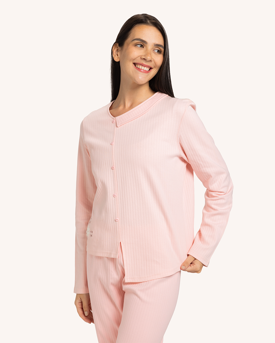 بيجاما حريمى كم نص ياقه بنطلون