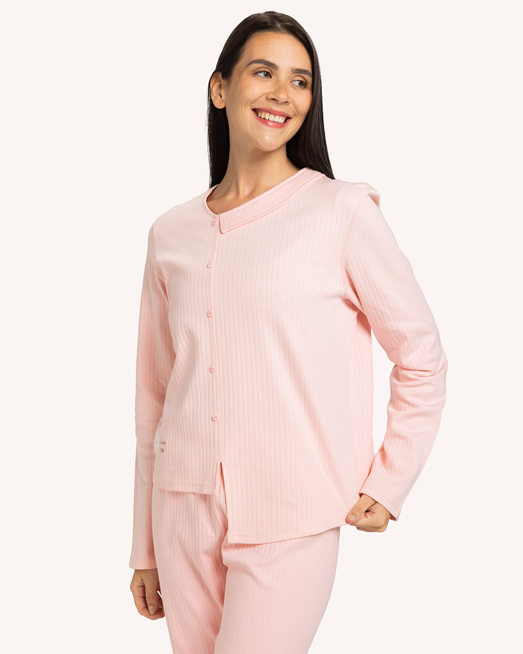 بيجاما حريمى كم نص ياقه بنطلون