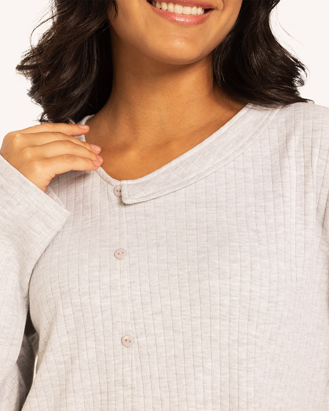 بيجاما حريمى كم نص ياقه بنطلون