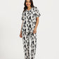 Women's Short Sleeve Pajama Set with Pants