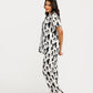 Women's Short Sleeve Pajama Set with Pants