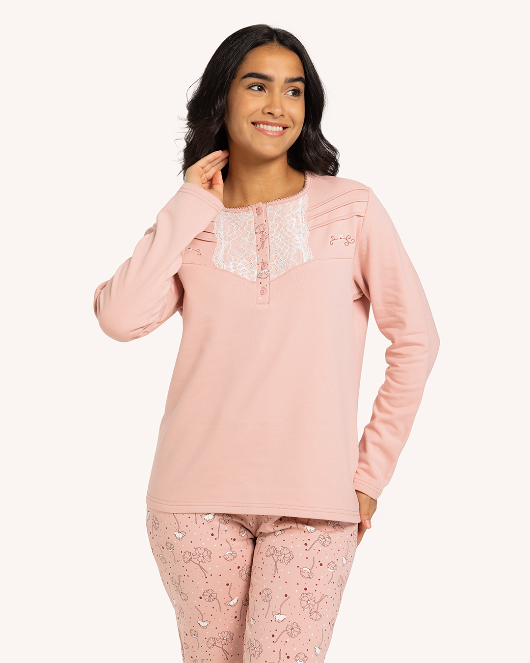 بيجاما حريمى طباعه ورد