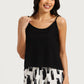 Women's sleeveless pajama with pants