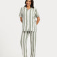 Women's Short Sleeve Pajama Set with Pants