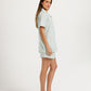 Women's pajama with short sleeves with shorts