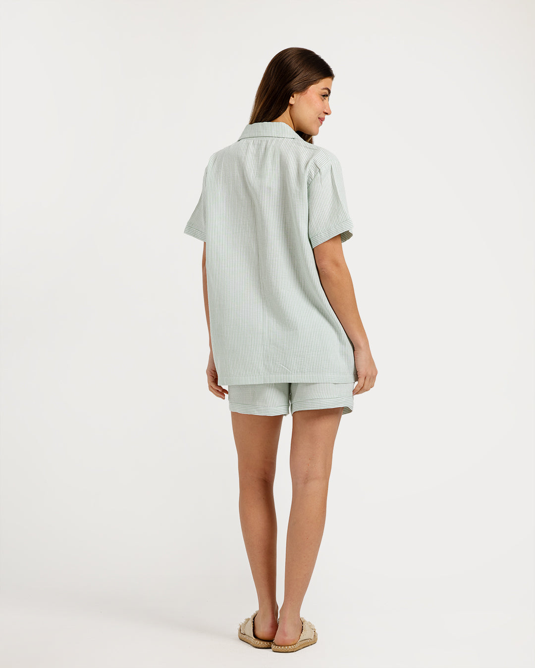 Women's pajama with short sleeves with shorts