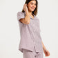 Women's pajama with short sleeves with shorts