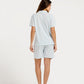 Women's pajama with short sleeves with shorts