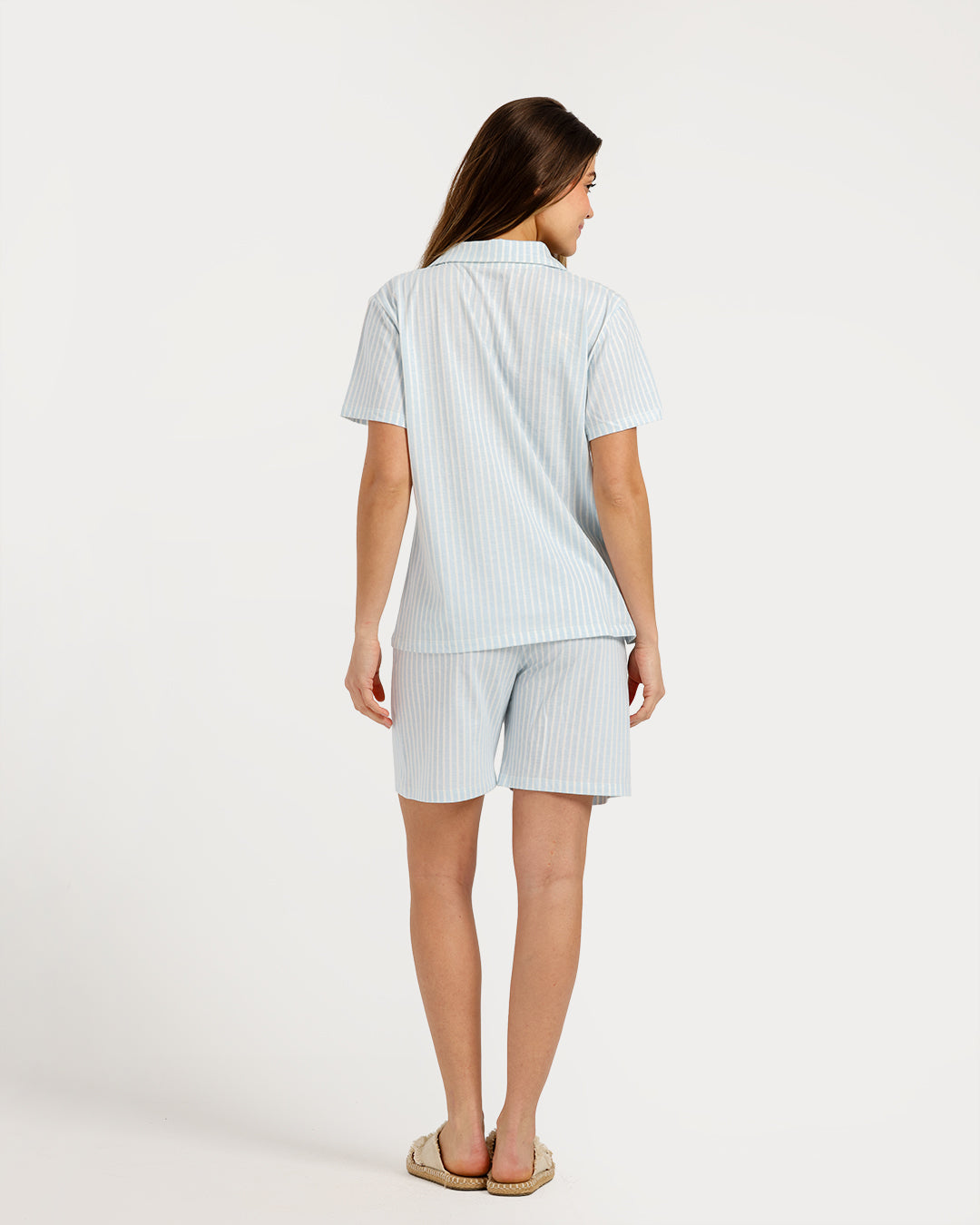 Women's pajama with short sleeves with shorts