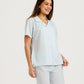 Women's pajama with short sleeves with shorts