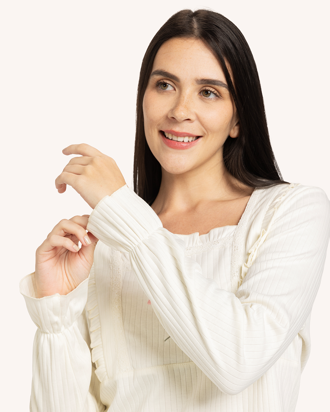 Pajamas Harimi Avec Deux Roses