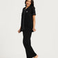 Women's Short Sleeve Pajama Set with Pants