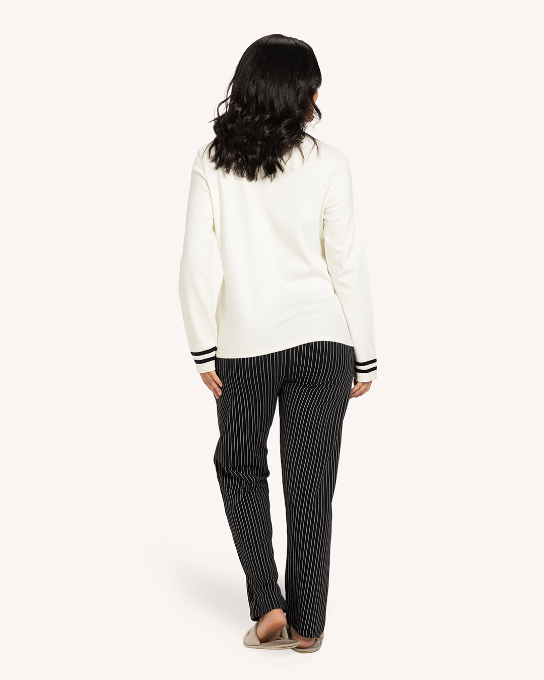 بيجاما حريمى كم بنطلون قلب