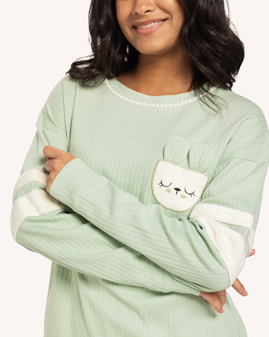 بيجاما حريمى كم بنطلون ارنوب