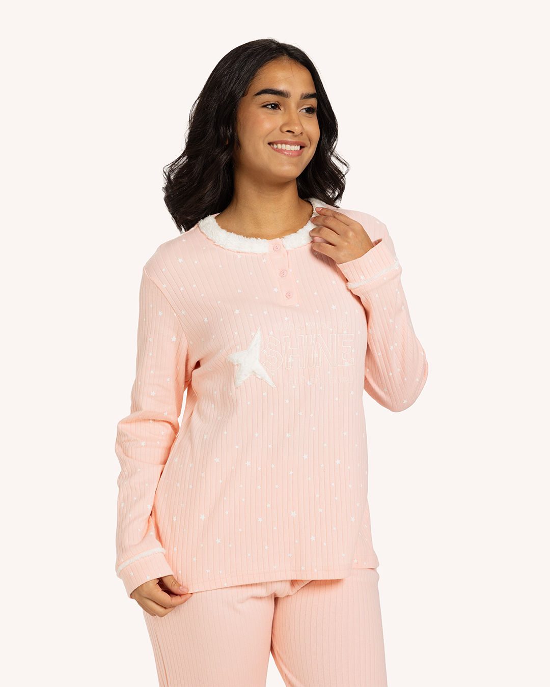 بيجاما حريمى طباعة نجوم