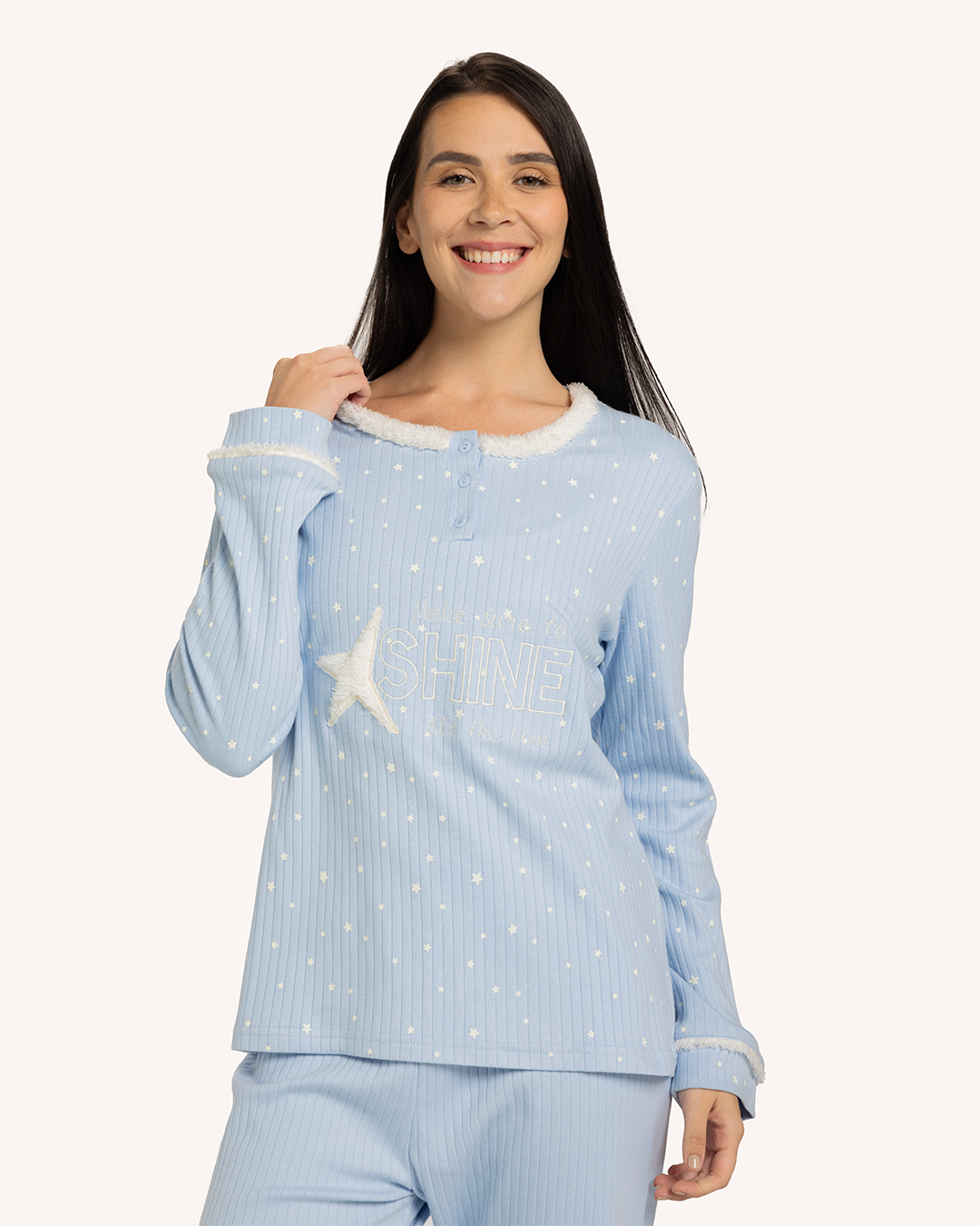 بيجاما حريمى طباعة نجوم