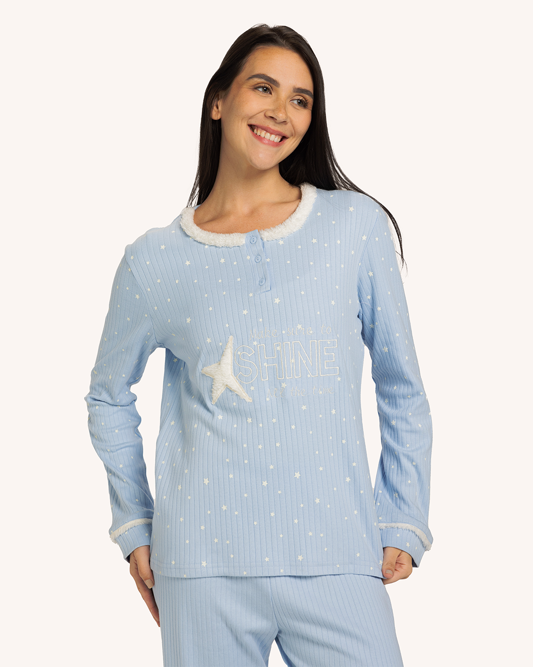 بيجاما حريمى طباعة نجوم