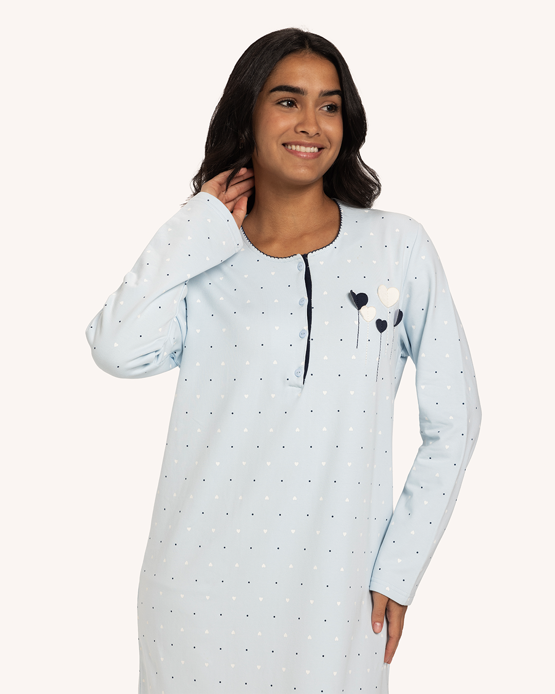 Une Longue Galabie Harem, Combien de Petits Cœurs