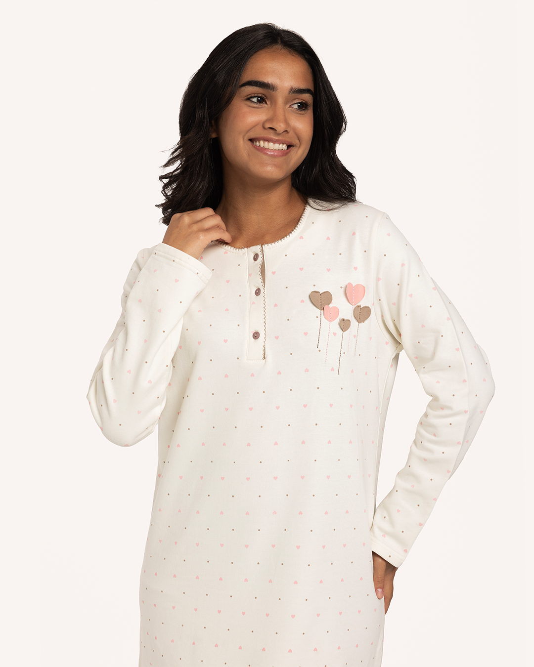 Une Longue Galabie Harem, Combien de Petits Cœurs