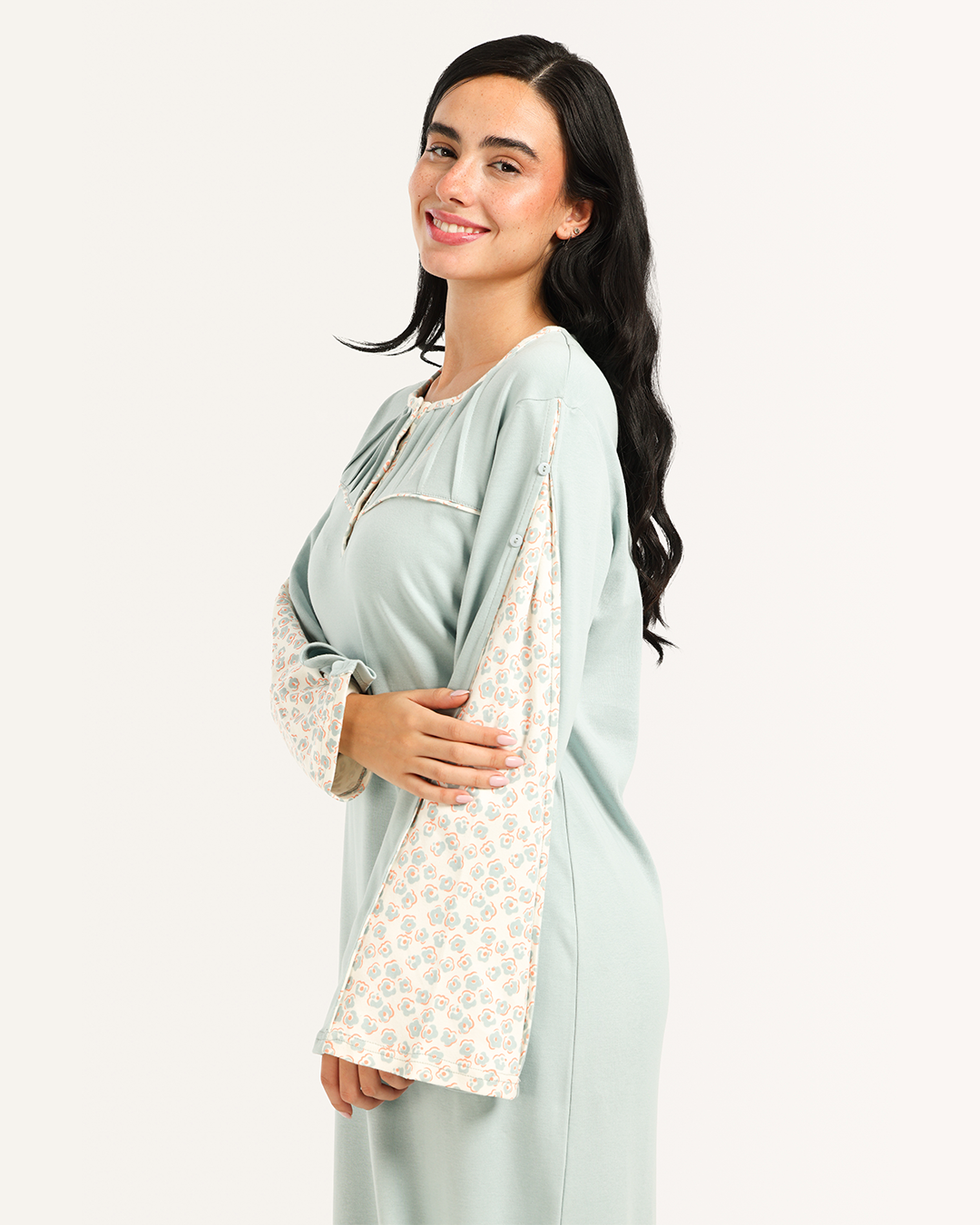 Un long harm galabiya, combien de peetites roses