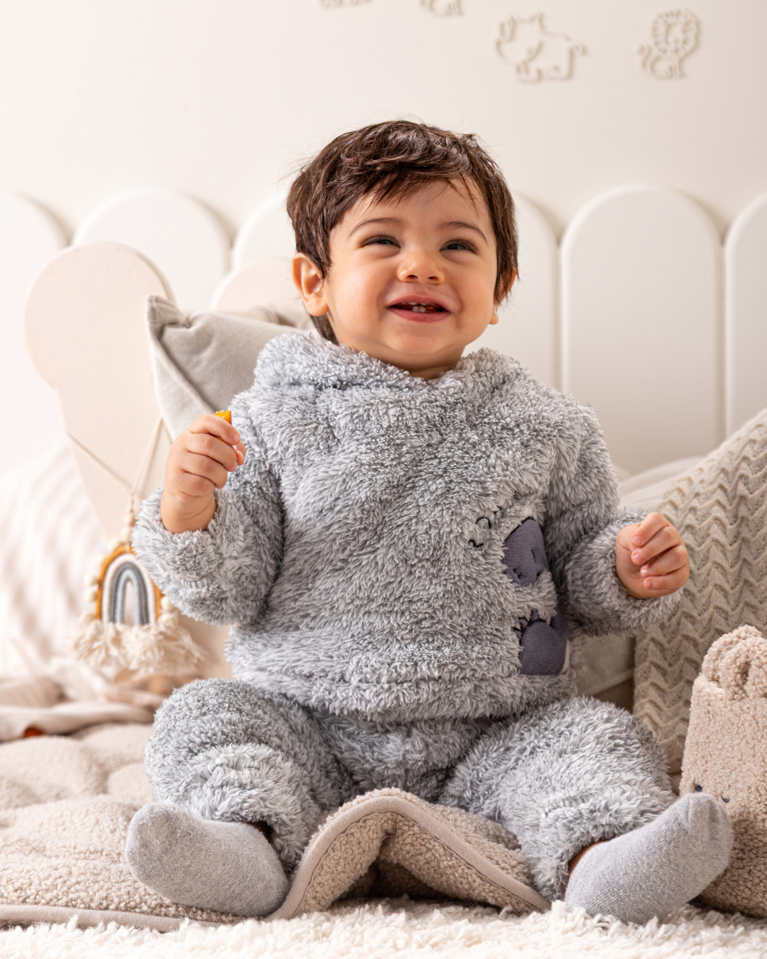 بيجاما فرو الديناصور الصغير