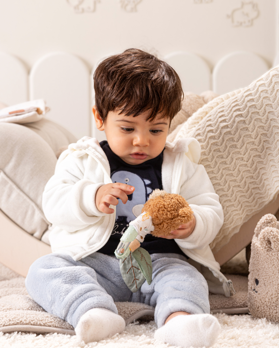 بيجاما 3 قطع الديناصور الصغير