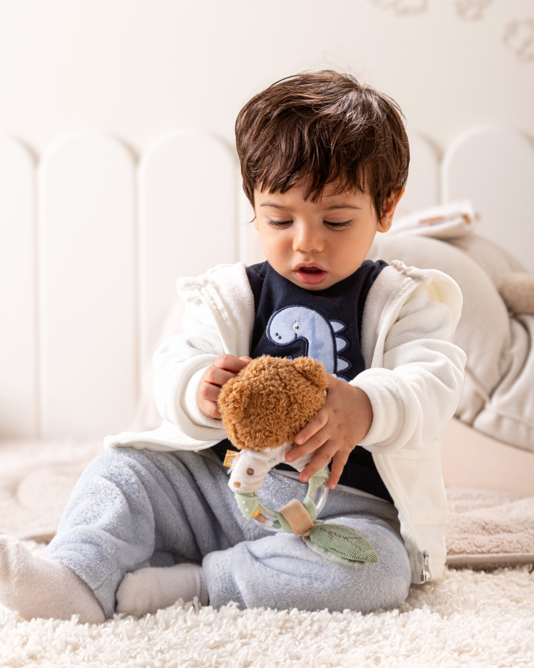 بيجاما 3 قطع الديناصور الصغير