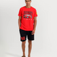 Ferrari Men's Pajama Set Half Sleeve with Shorts