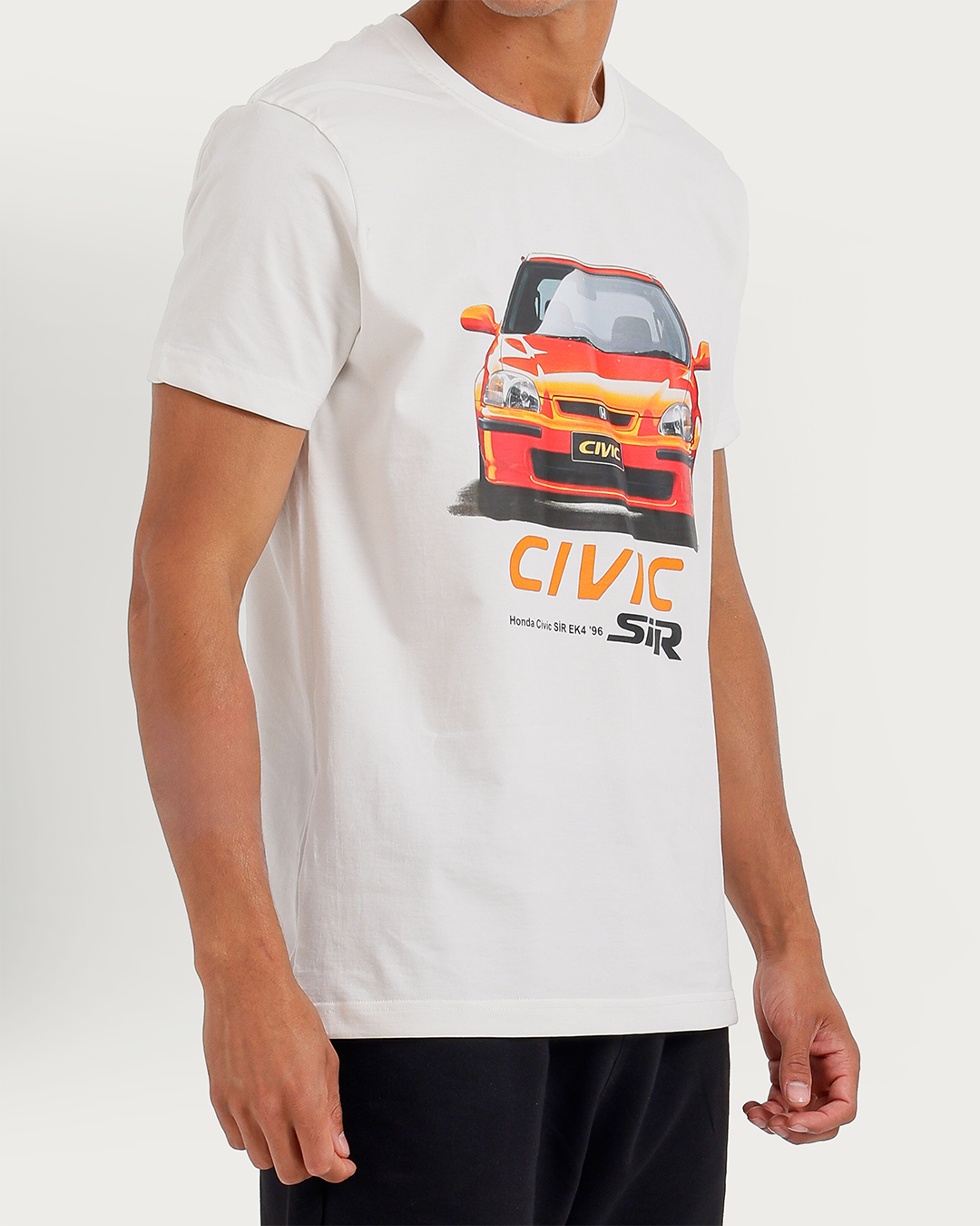 CIVIC Men's Pajama Set Half Sleeve with Shorts