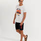 CIVIC Men's Pajama Set Half Sleeve with Shorts