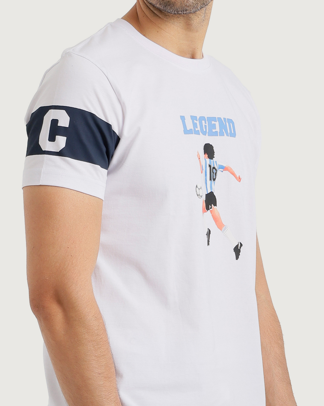 Maradona Men's Short Sleeve Pajamas with Shorts