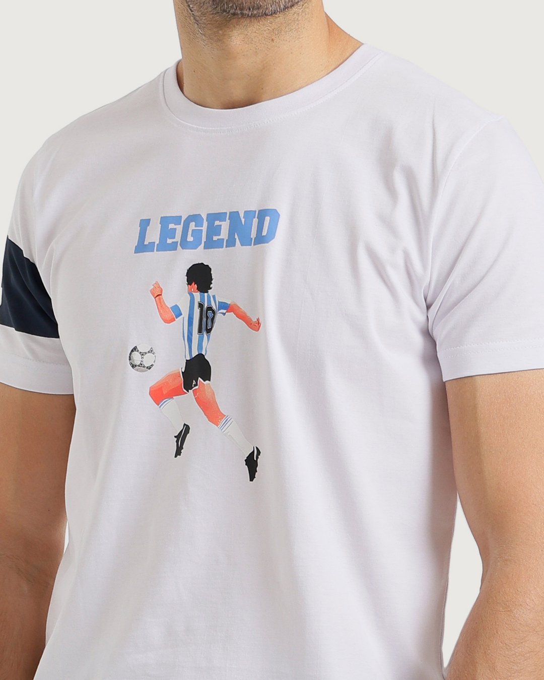 Maradona Men's Short Sleeve Pajamas with Shorts