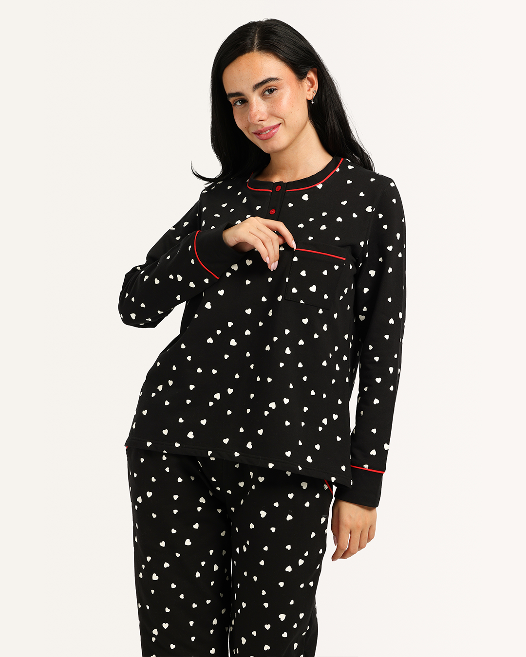 بيجاما حريمى قلوب صغيرة