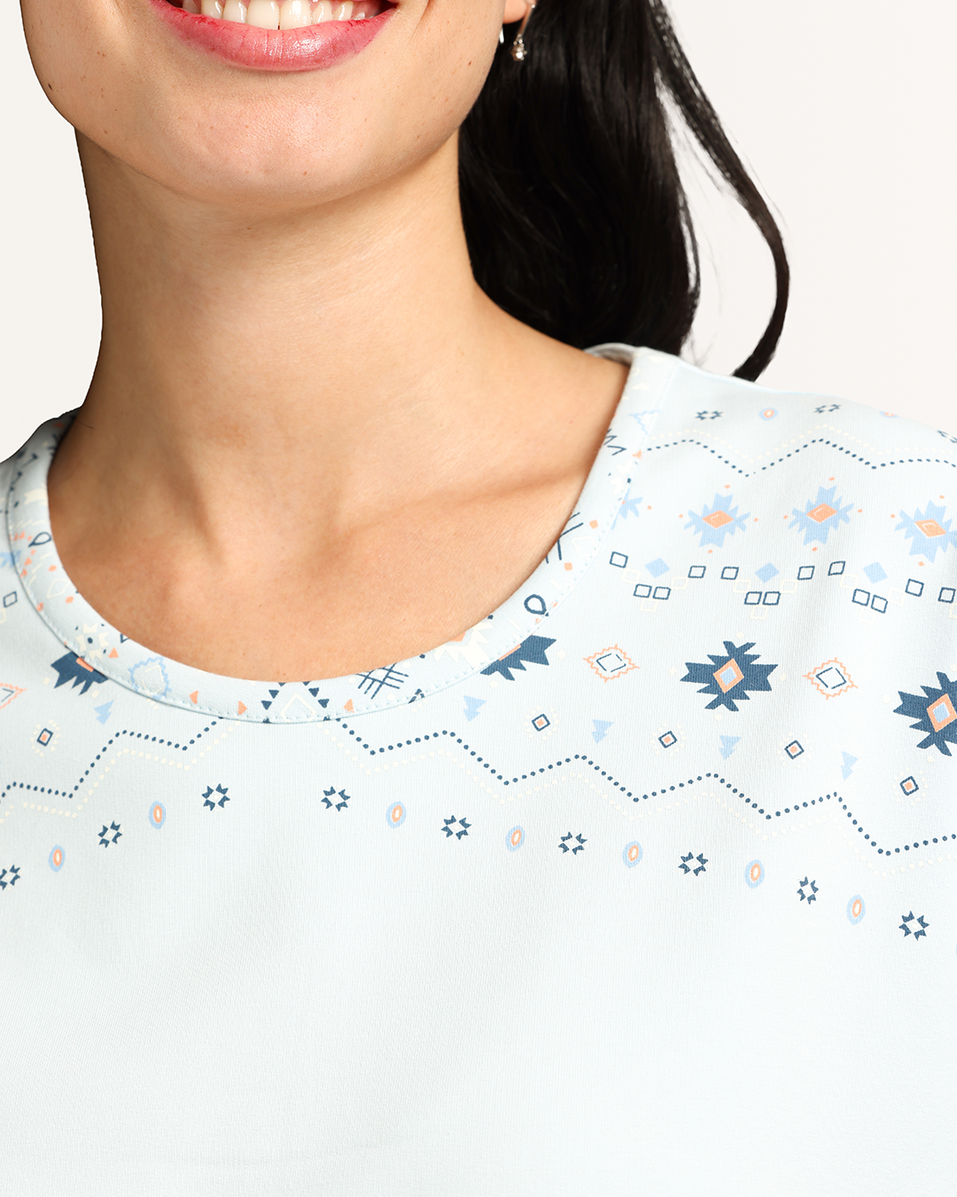 بيجاما  حريمى اشكال هندسية