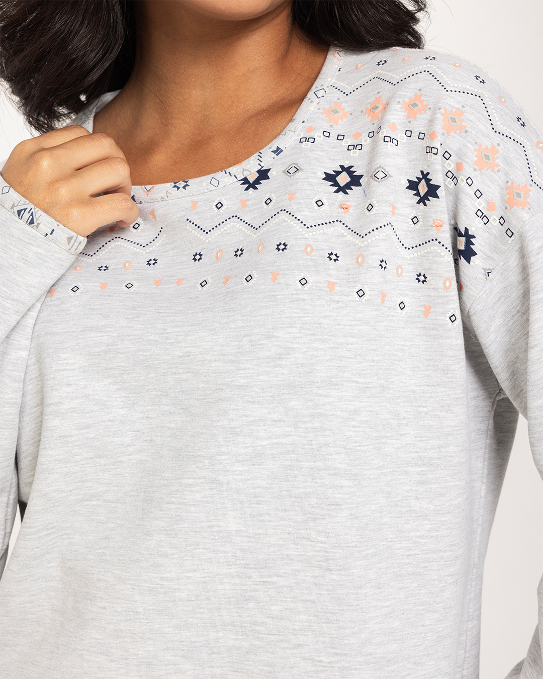 بيجاما  حريمى اشكال هندسية