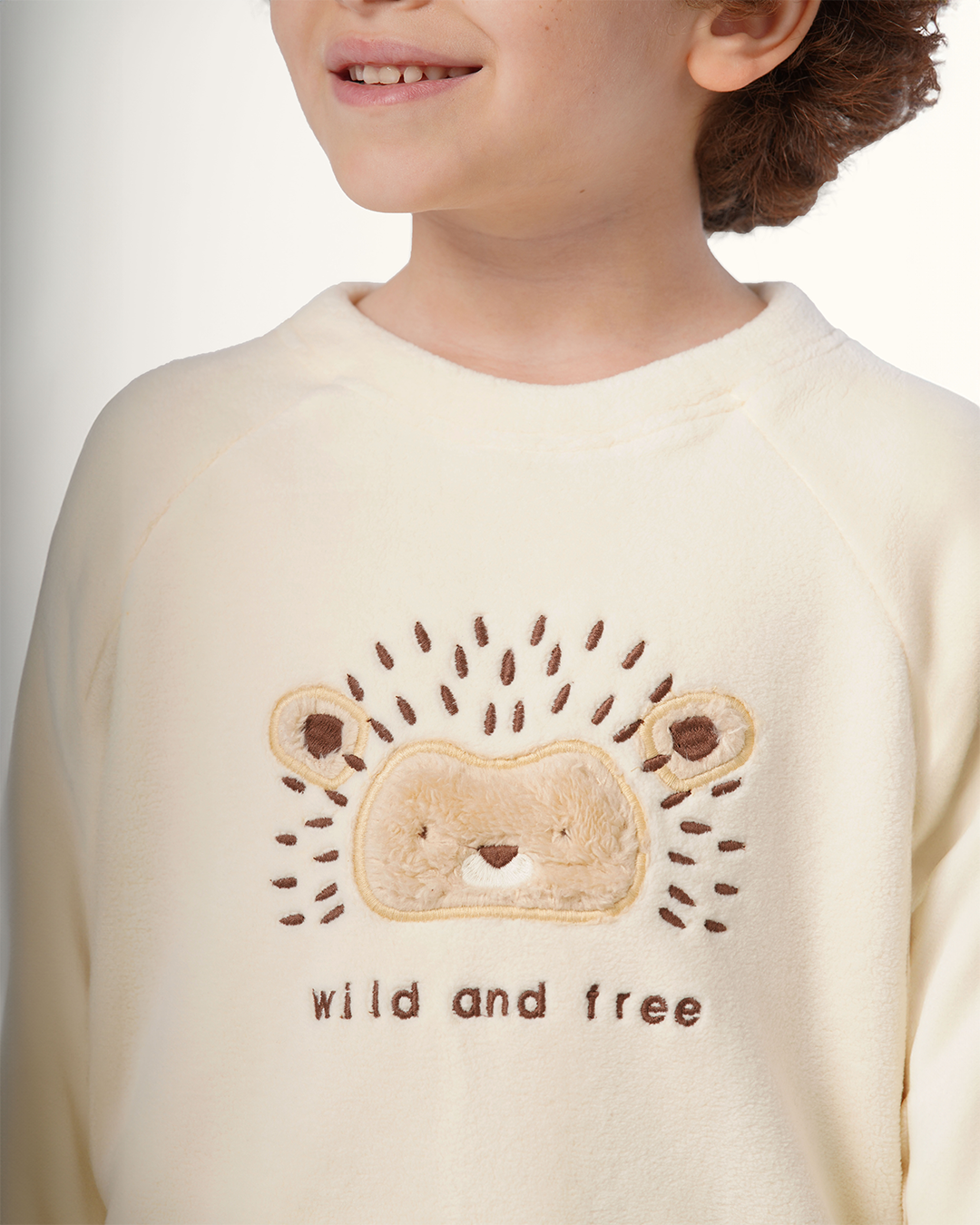 بيجاما كُم طويل قنفذ سعيد