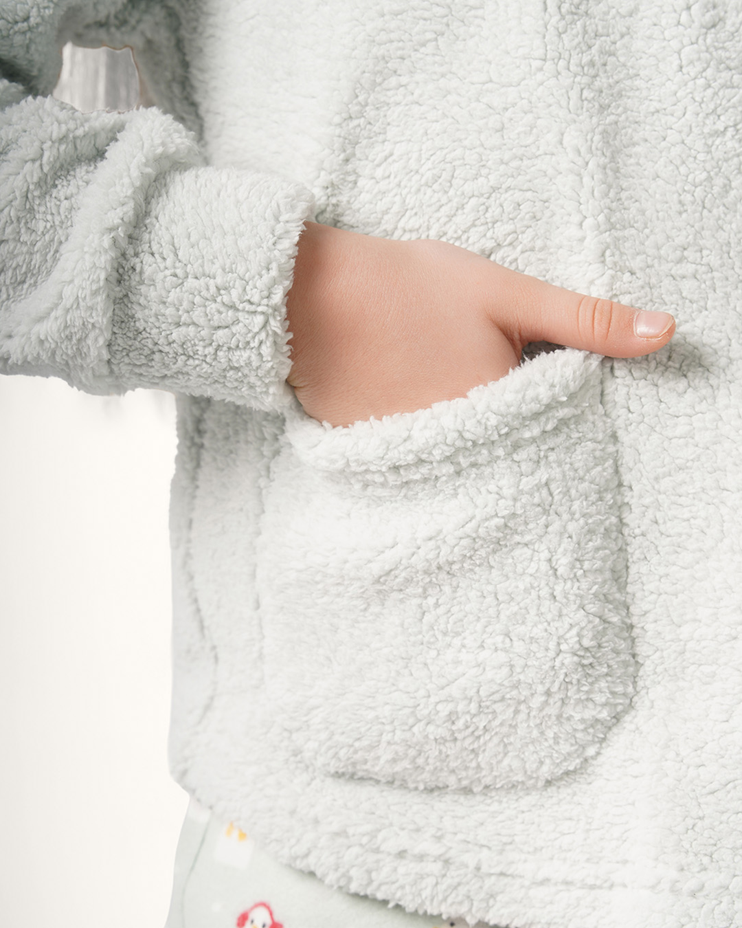 بيجاما بكم طويل و بنطلون الرجل الثلج الصغير