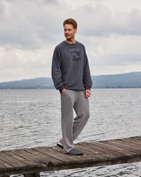 Jacquard men's trousers